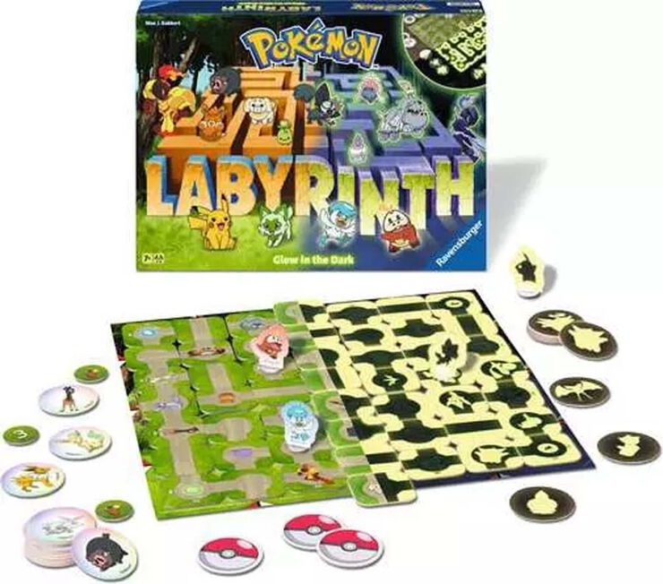 Laberinto Pokémon Glow in the Dark