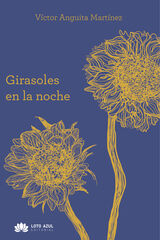 Girasoles en la noche