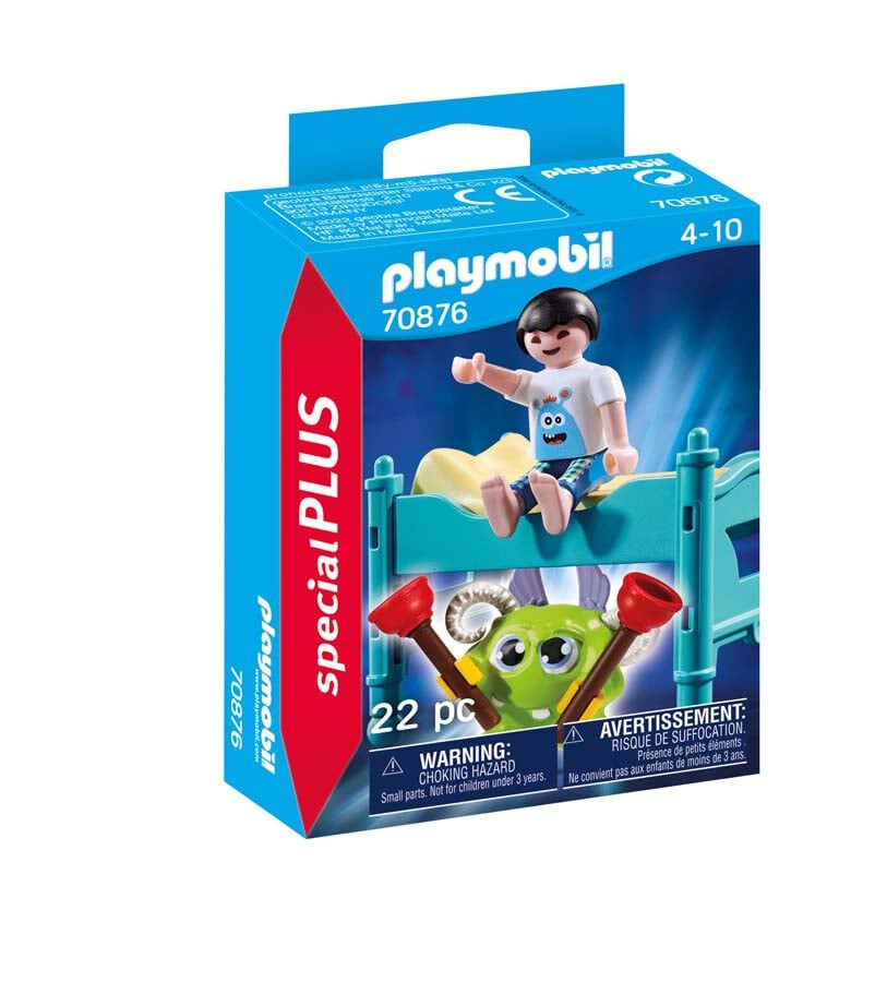 Playmobil Special Plus Ni&ntilde;o con monstruo 70876