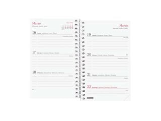 Agenda Finocam Design Collection E3 sem/vista horizontal cas 2026 Ahora