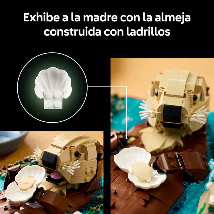 LEGO&reg; Ideas Nutries marines a flotaci&oacute; 21366