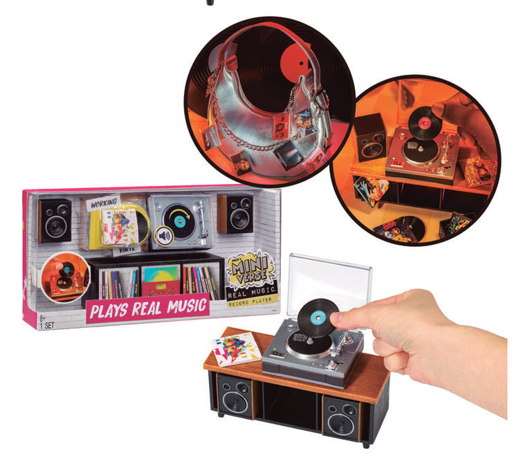 Tocadiscos con Vinilo Miniverse