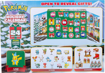 Calendario de Adviento Pok&eacute;mon 24 Piezas