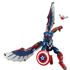 LEGO® Super Heroes Figura para Construir: Nuevo Capitán América 76296