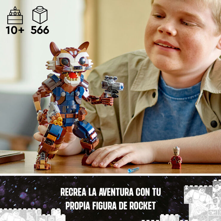 LEGO® Super Heroes Rocket y Bebé Groot 76282