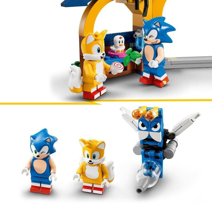 LEGO® Sonic the Hedgehog Taller y Avión Tornado de Tails 76991