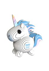 Puzle 3D Eugy Unicorn blau cel Puzle 3D Eugy Unicorn blau cel