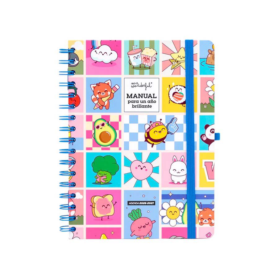 Agenda escolar Wonder setmanal castell&agrave; 2026-2027 - Manual para un a&ntilde;o brillante
