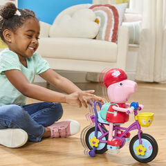 Peppa Pig con Bicicleta