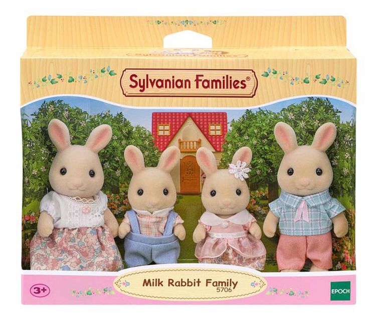 Familia Conejo de Leche - Sylvanian Families