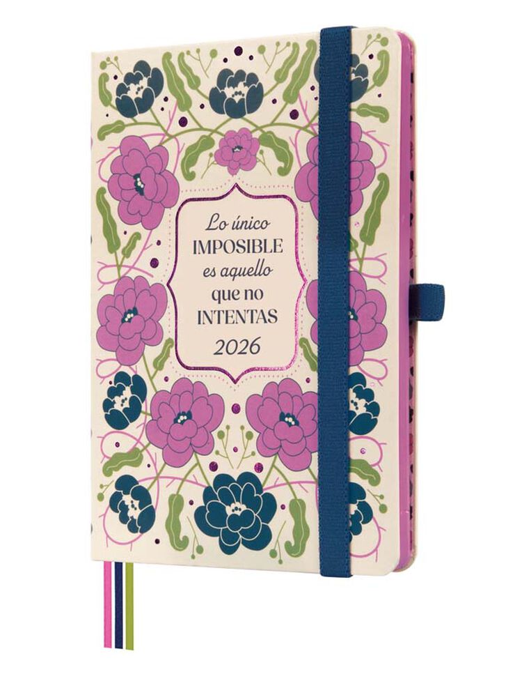 Agenda Finocam Design M4 sem/vista horizontal cas 2026 Imposible