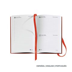 Agenda Miquelrius Passport 9x14 dia/pàg mult 2026 Luxor vermell