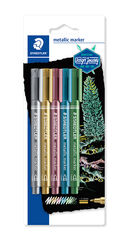 Retolador Staedtler® Metallic Marker 5 colors
