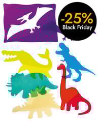 Plantilles traslúcides dinosaures