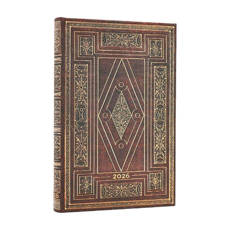 Agenda Paperblanks Primer Folio Mini apaisada sem/vista caso 2026