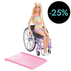Barbie Fashion con silla de ruedas