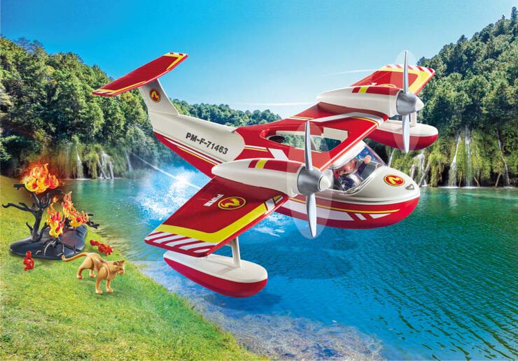 Playmobil City Action Hidroavión Bomberos 71463