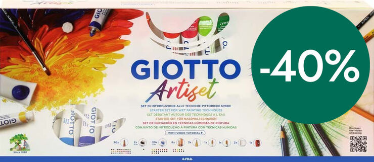 Set Técnicas húmedas Giotto Artiset
