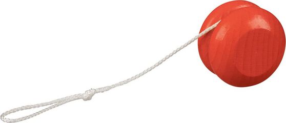 Yo-yo madera rojo