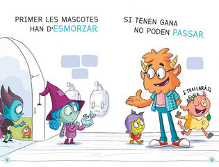 Aprendre a llegir a l'Escola de Monstres 1 - Una mascota trapellota