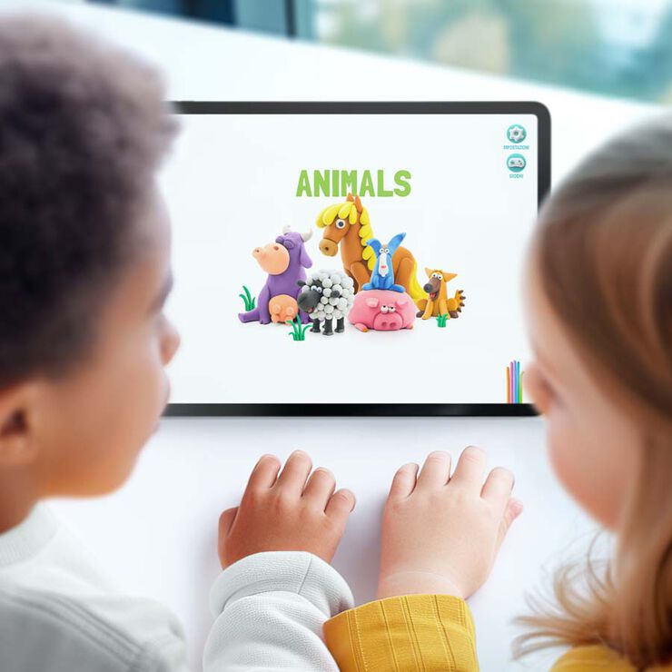 Hey Clay Set Animals 15 pots