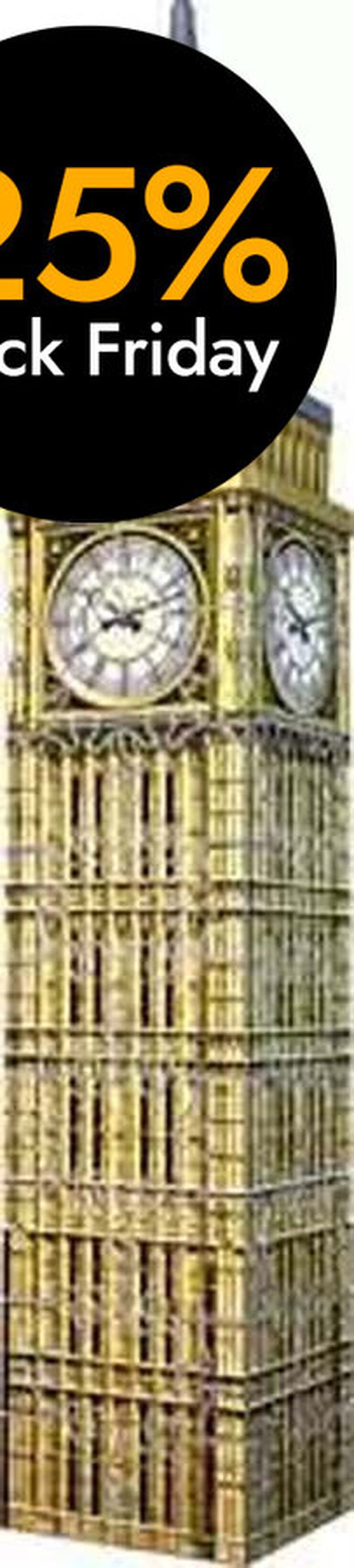Puzle 3D Big Ben 216 peces