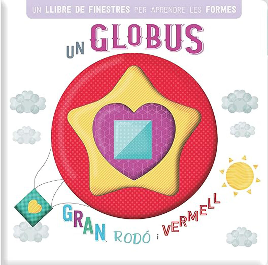 Un globus gran, rod&oacute; i vermell