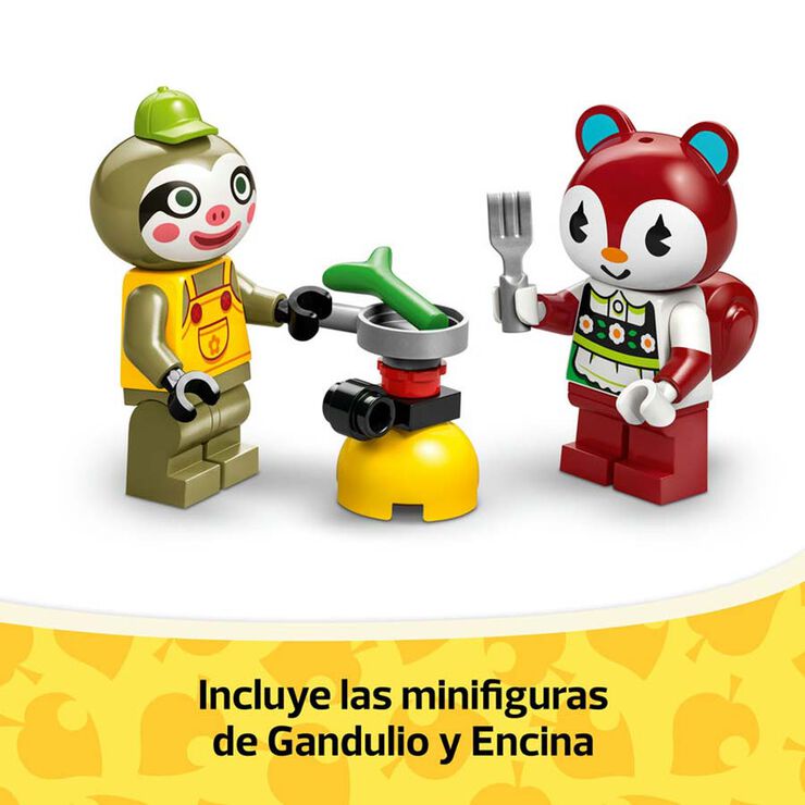 LEGO® Animal Crossing Caravana de Gandulio i botiga de jardineria 77054
