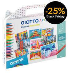 Pixel Art Giotto Postals