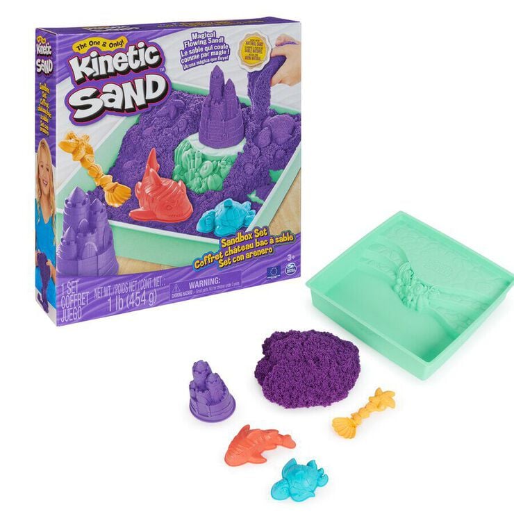 Kinetic Sand capsa set morat
