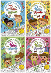 Despliega y colorea. Poster gigante (4 e