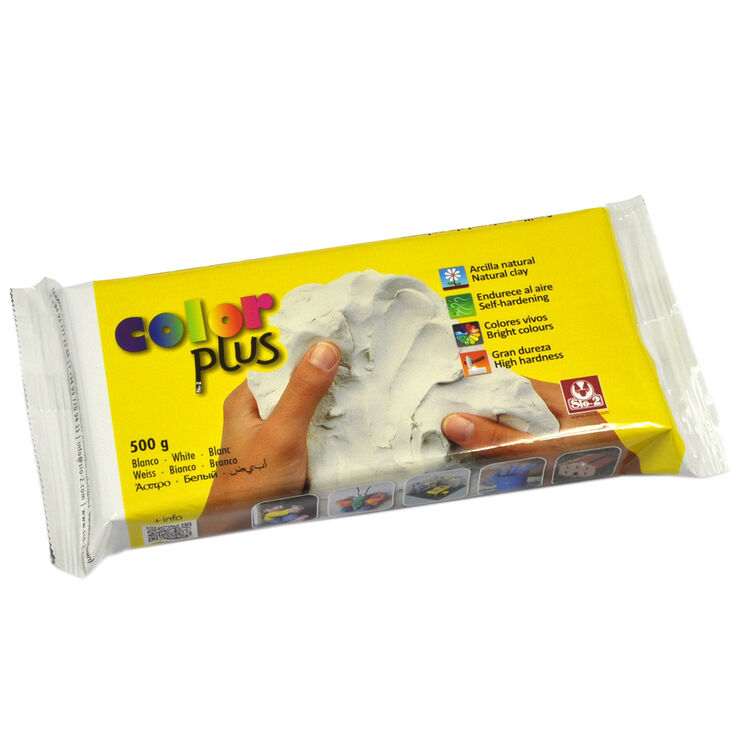 Barro Sio-2 Colorplus 500g blanco