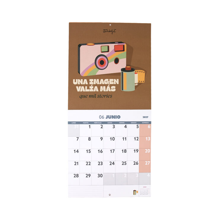 Calendari Mr. Wonderful Parets Comen&ccedil;a El Joc Multiling&uuml;e 2027