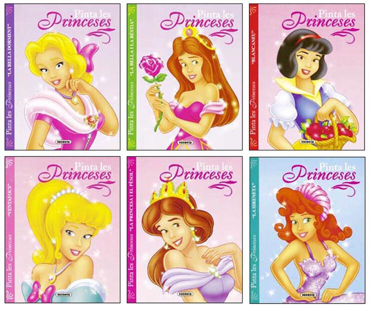 Pinta les princeses