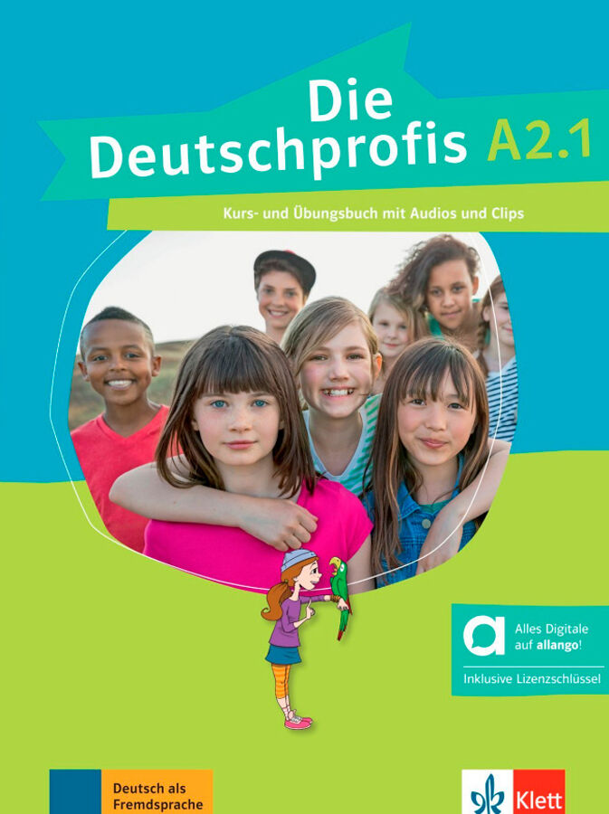 Die Deutschprofis A2.1 Kurs-und &Uuml;bungsbuch mit Audios und Clips