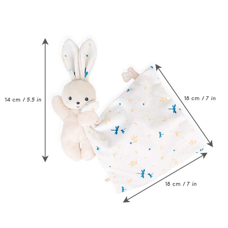 Manteta Doudou Conill Blanc Suau