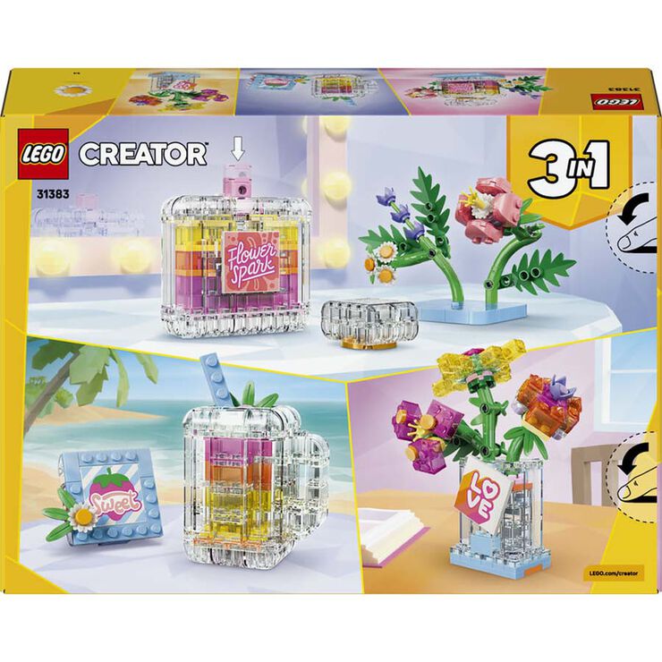 LEGO&reg; Creator Botella de Perfume Decorativa Floral 31383