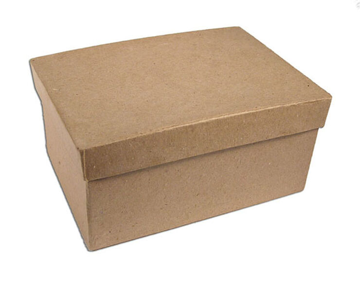 Caja papel maché Décopatch rectangular grande