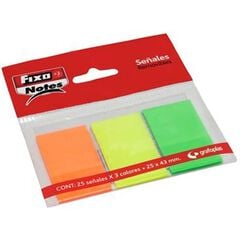 Banderitas Fixo pack 3 colores 25x43mm