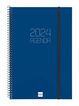 Agenda Finocam Opaque E11 setm/vista V 2024 Blau cat