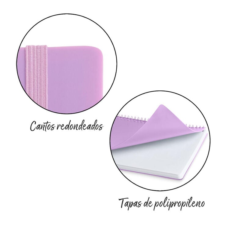 Agenda Escolar Plus S/V Mult. 2026-2027 Lila