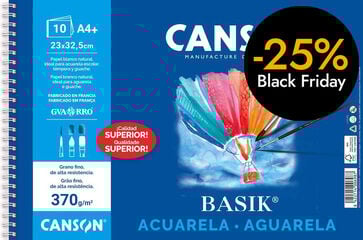 Bloc acuarela Guarro Basik 23x32 10 hojas