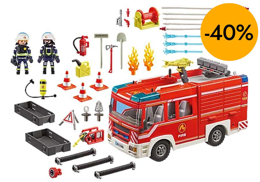 Playmobil City Action Gran Cami&oacute;n de Bomberos 9464