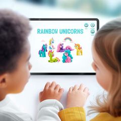 Hey Clay Set Unicorn 15 pots