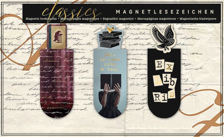 Punts de llibres magn&egrave;tics Classics 3u
