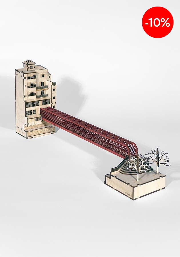 Maqueta Ambwood Pont Ferro Girona