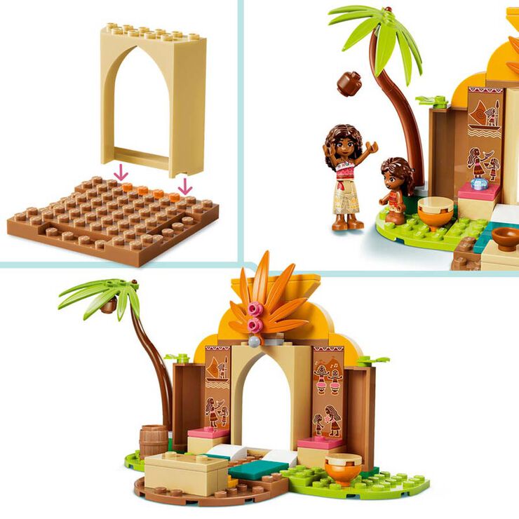 LEGO&reg; Disney Princess Casa de la Aldea y Barco 43282