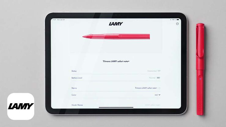 Lamy Safari Pen Note+ Escritura Digital blanco