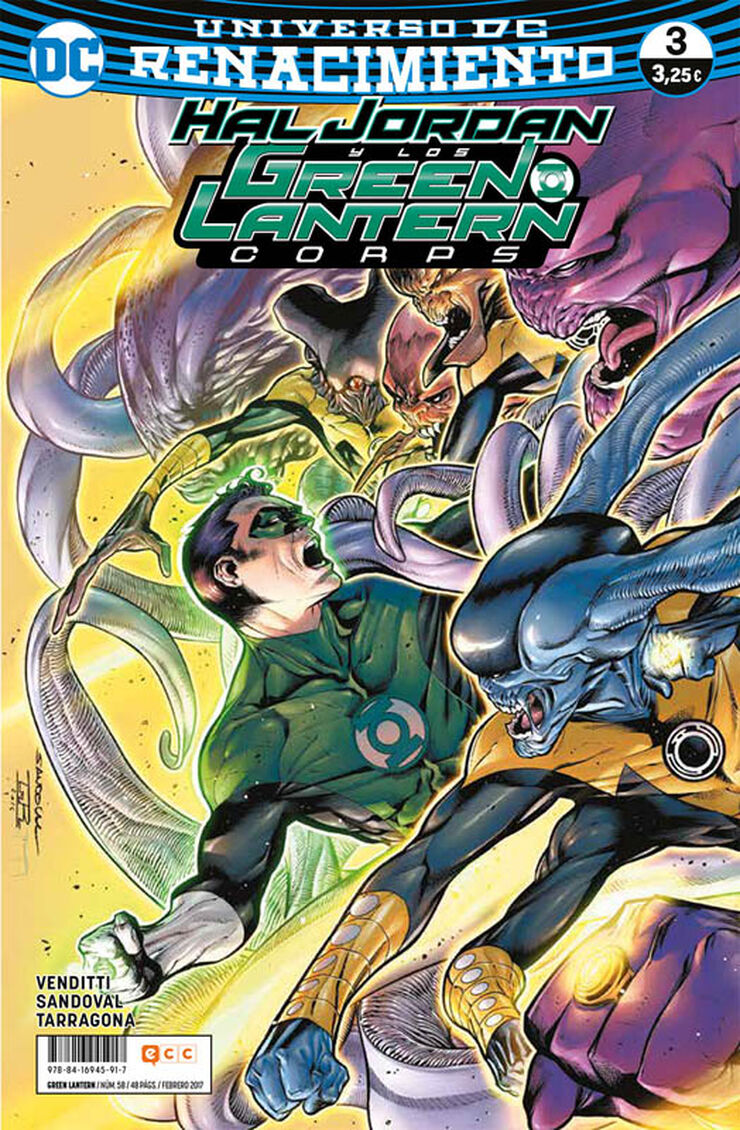 Green Lantern núm. 58/ 3 (Renacimiento)