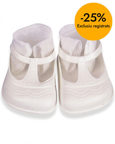 Ropa mu&ntilde;eco Abacus Zapatos con calcetines